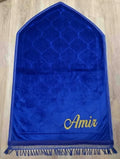 Tapis en dôme bleu